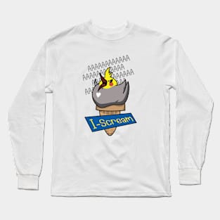 I Scream Cockatiel Long Sleeve T-Shirt